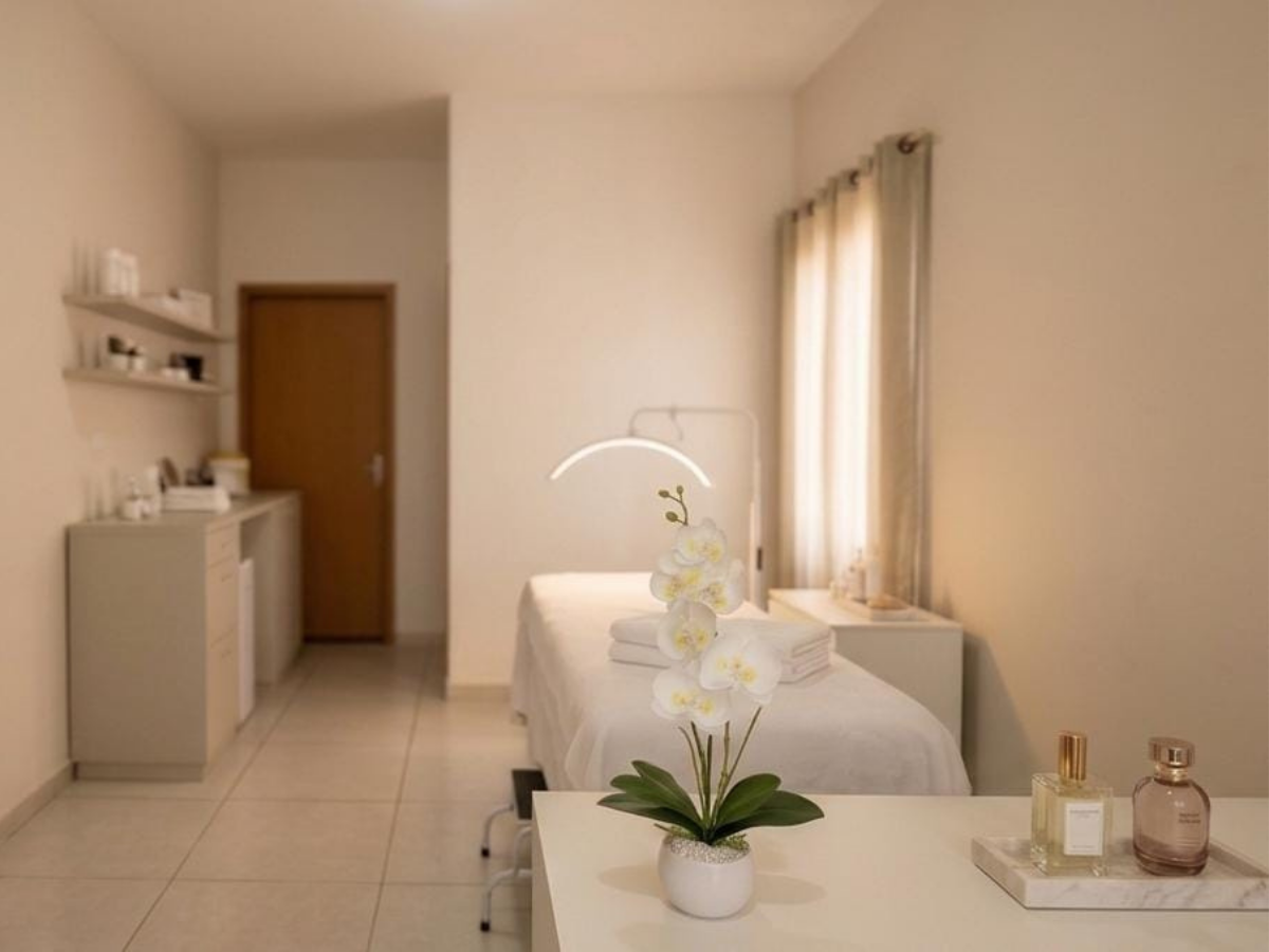 Sala de atendimento da Leidi Santos Clinic